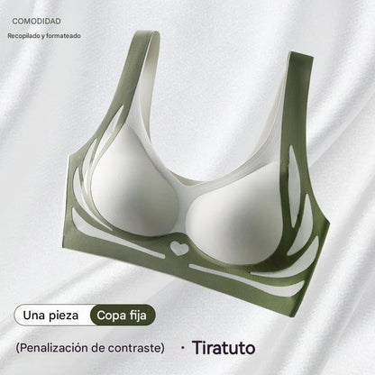 😍【Paquete de 4】Sujetador inalámbrico de una pieza para mujer❤️【40-85KG】