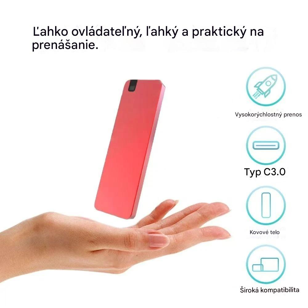⚡ 【1 TB】Viacúčelový pevný disk s vysokorýchlostným rozhraním USB 3.0 | Rýchly prenos, široká kompatibilita, bezproblémové úložisko 💻📦