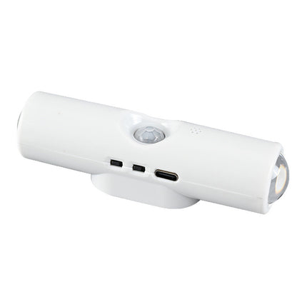 💥【Compra 1 y llévate 1 gratis】Lámpara de pared de ojo de gato doble recargable para entrada con luz nocturna inteligente con detección del cuerpo humano