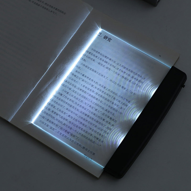 📜💡【Compra 1 y llévate 1 gratis】Светка за четене с нощно виждане и плосък LED панел, предпазваща очите