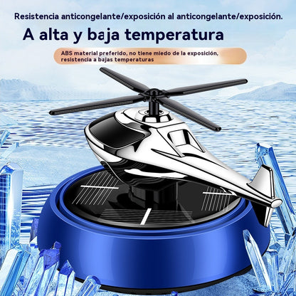 🔥🔥Ornamente solare în formă de avion montate pe mașină, aromaterapie solară inovatoare, se pot roti la soare, parfum de lungă durată
