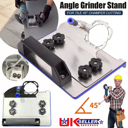 🧰Soporte de amoladora angular para corte en bisel de 45°
