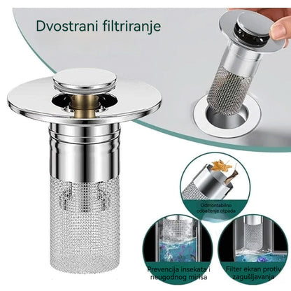 🔥Kupi 1 i dobiješ 1 gratis🔥💧Univerzalni filtar za odvod od nehrđajućeg čelika