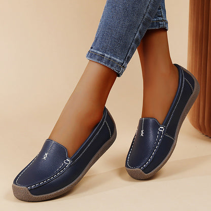 🌸 Mocasines de Piel Suave para Mujer | Nueva Colección 2026 ✨ Zapatos Planos Cómodos y Elegantes 【Tallas 35-44】👑