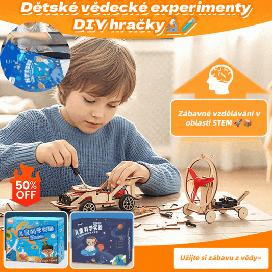 🧩 Kreativní technické hračky pro kutily – stavte a učte se s elektronickými součástkami, zábavné vzdělávání v oblasti STEM pro děti 🚀📦