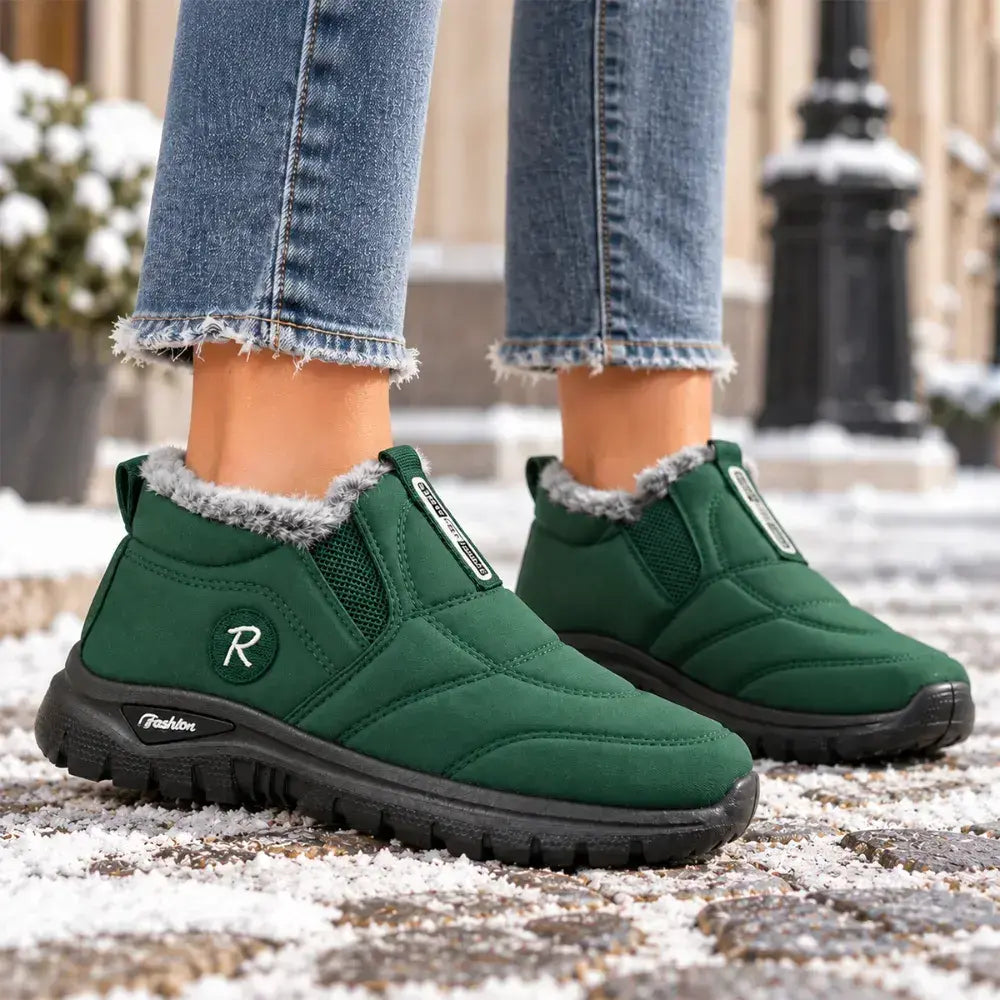 【36-43】Calzado de invierno unisex: deportivo, cálido, con aislamiento y forro grueso; ideal para estar en casa y para la nieve.