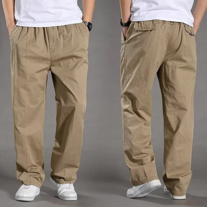 😎👖【Špeciálna ponuka🔥】Pánske ležérne cargo nohavice pre väčšie veľkosti - voľné a pohodlné