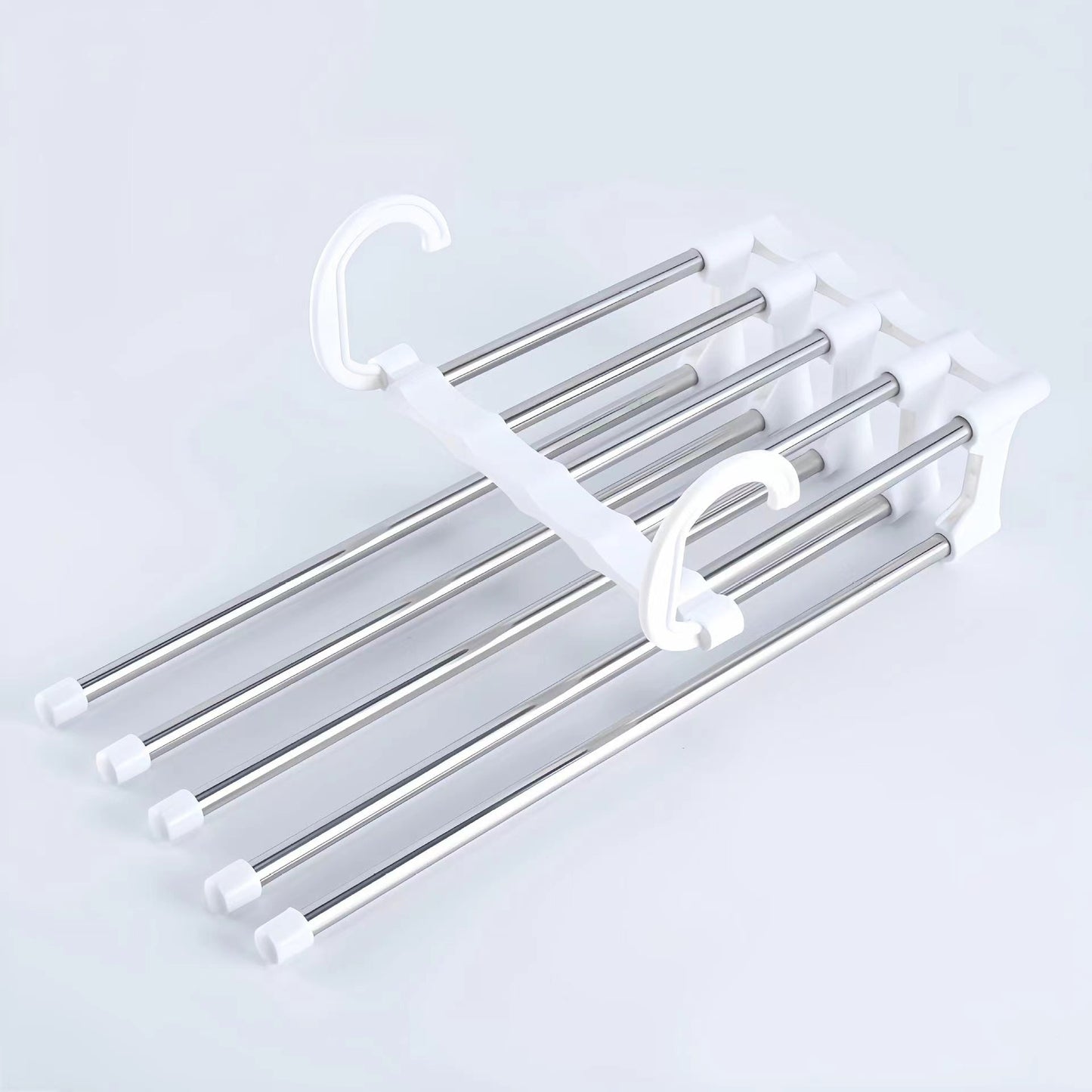 🔥 ¡Compre más, ahorre más! 🔥 Estante de almacenamiento de pantalones multicapa, plegable, telescópico y multifuncional para el hogar 🏠✨