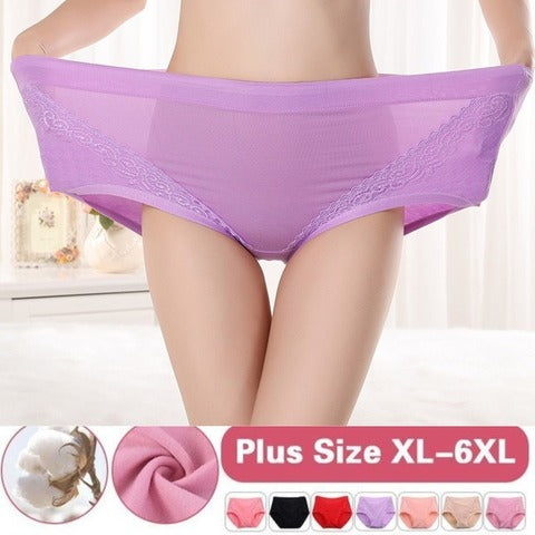 🔥🩲【6 piezas】 Último día - 50% de DESCUENTO - Ropa interior antibacteriana de talle alto con control de abdomen