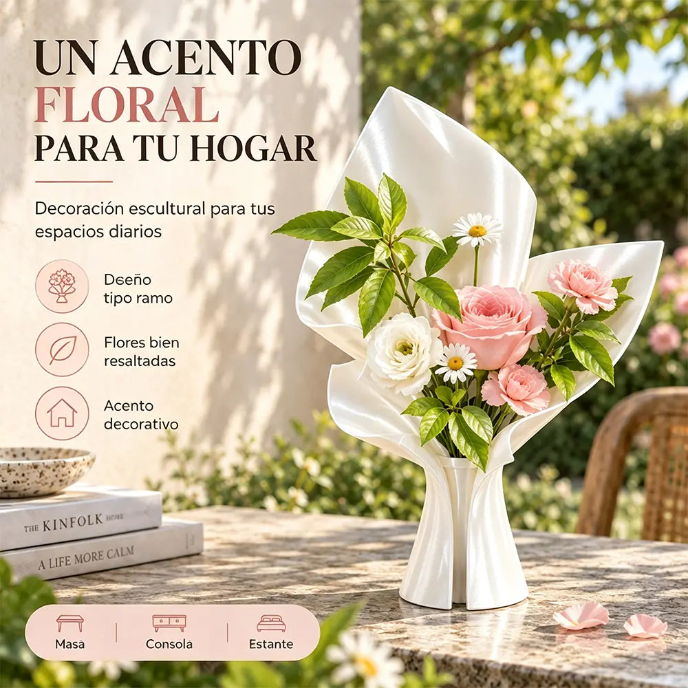 💐Jarrón para arreglo floral en 3D