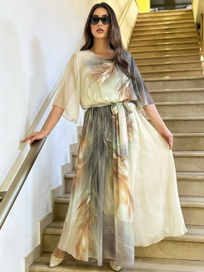 🎄👗【S-5XL】💖Módne dámske šaty z kvalitného šifónu 2025.