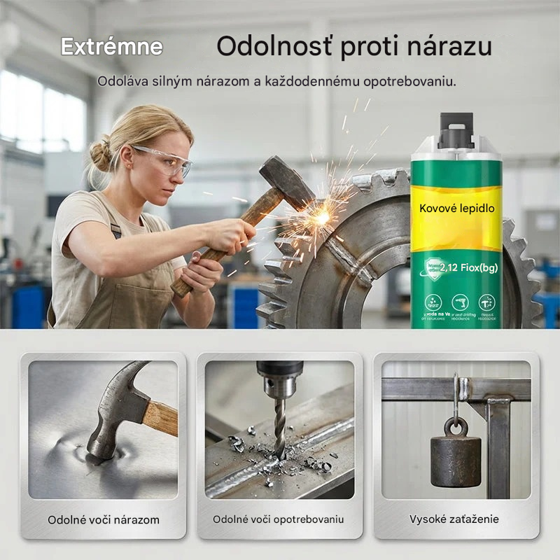 【3-dielna sada】 25 € 🔥 Časovo obmedzená zľava 50 %! 🛠️ Vysokopevnostný gél na opravu kovov AB