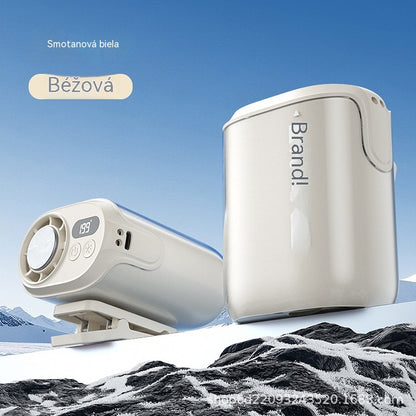 🌀 Hands-free ventilátor s LED displejom, integrovaným klipom a 199 nastaviteľnými rýchlosťami