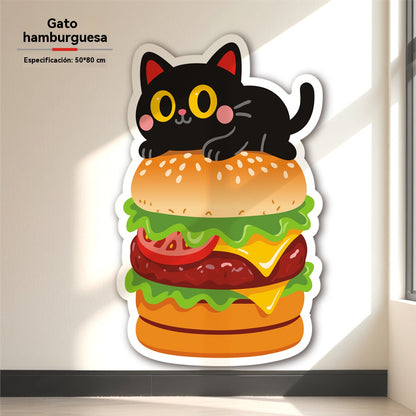 🏆【🔥Гореща разпродажба】🐱Самозатваряща се дъска за драскане за котки - Вертикална дъска за драскане с форма на куб - Не се изисква монтаж, просто залепете и използвайте.