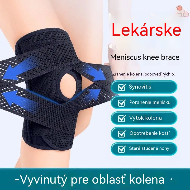 [Kúpte 1, dostanete 1 zadarmo] Dvojité pružinové chrániče kolien, vhodné na beh, cyklistiku, hranie lopty a iné športy.