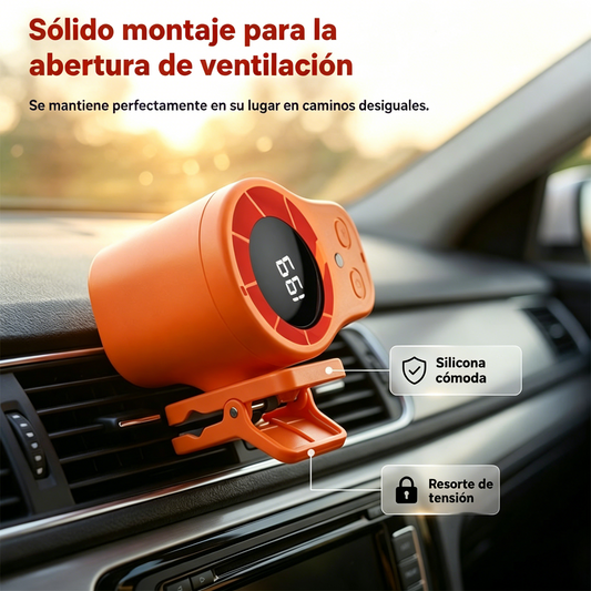 ✨Ventilador turbo portátil para refrigeración de coche