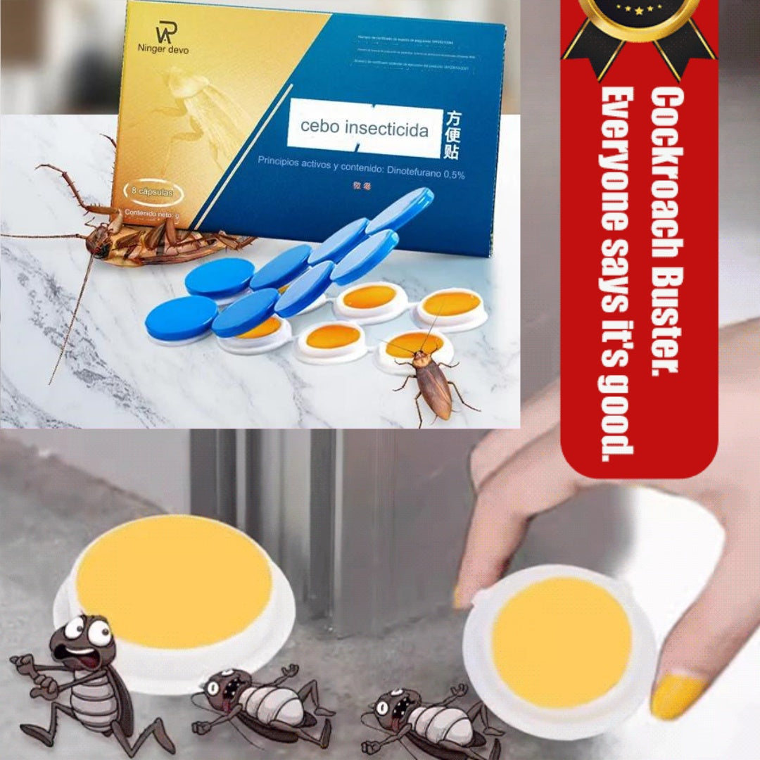 💥【50 % ZĽAVA】【5 balení po 40 kapsúl】 Silná gélová návnada na hubenie švábov