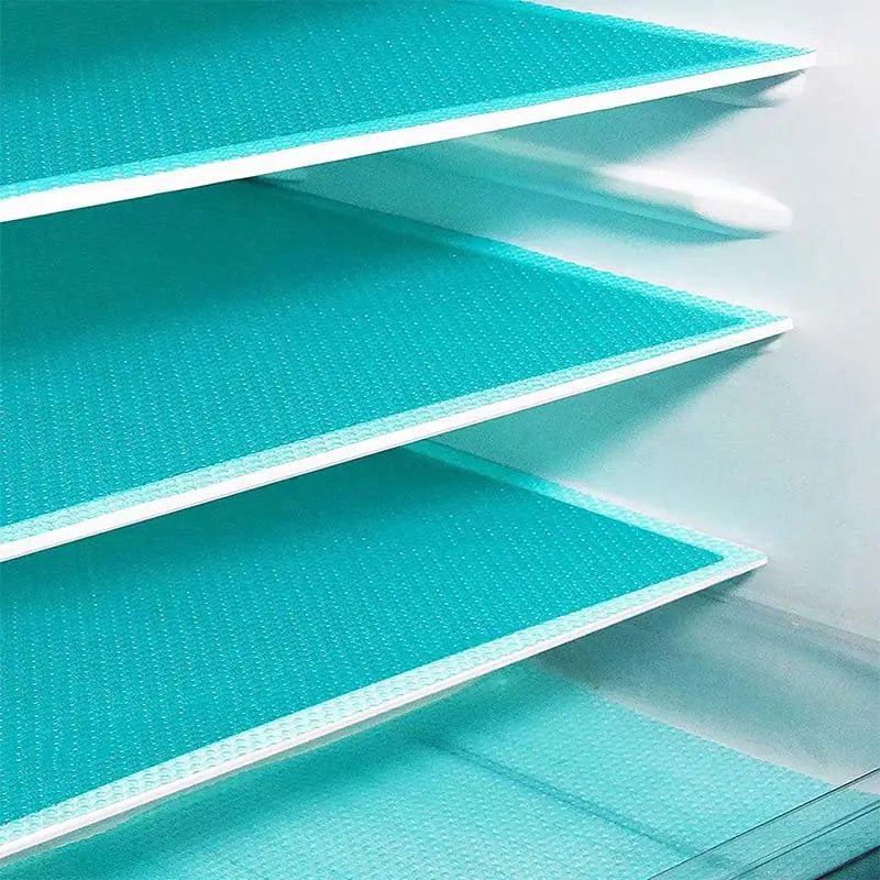 8 piezas por 27 euros-🧊🛡️ Protectores impermeables para estantes de refrigerador — Antideslizantes, fáciles de limpiar y aptos para contacto con alimentos — Mantén los estantes ordenados y frescos ✨