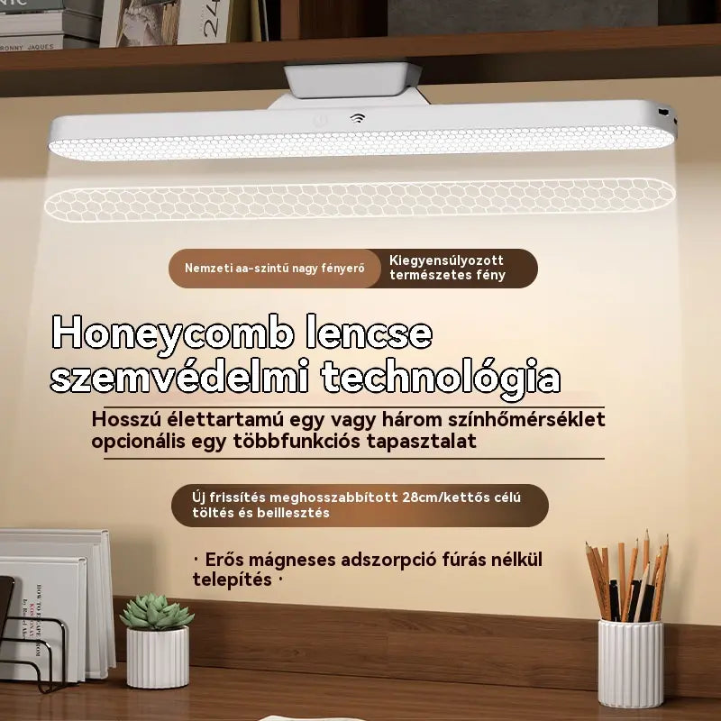 💡 Lámpara de pared magnética multiusos – ¡lámpara de noche, de lectura y de escritorio en uno!