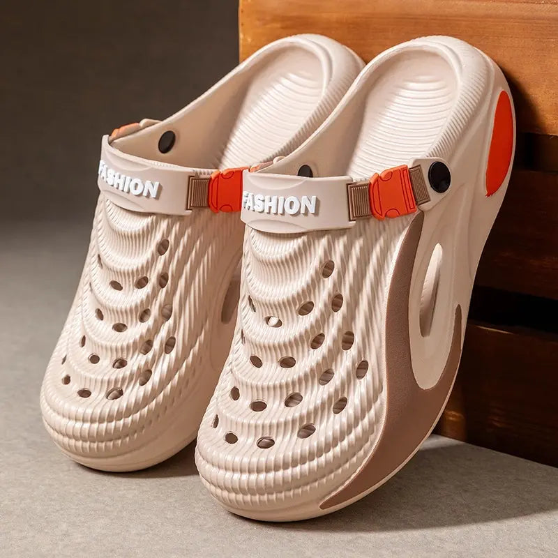 👟 Špeciálna ponuka s 50% zľavou 🌬️ Viacúčelové pánske sandále (zosilnená podrážka z EVA): Protišmykové, ultraľahké, priedušné - perfektná voľba na pláž, šport aj každodenné nosenie 🏃‍♂️
