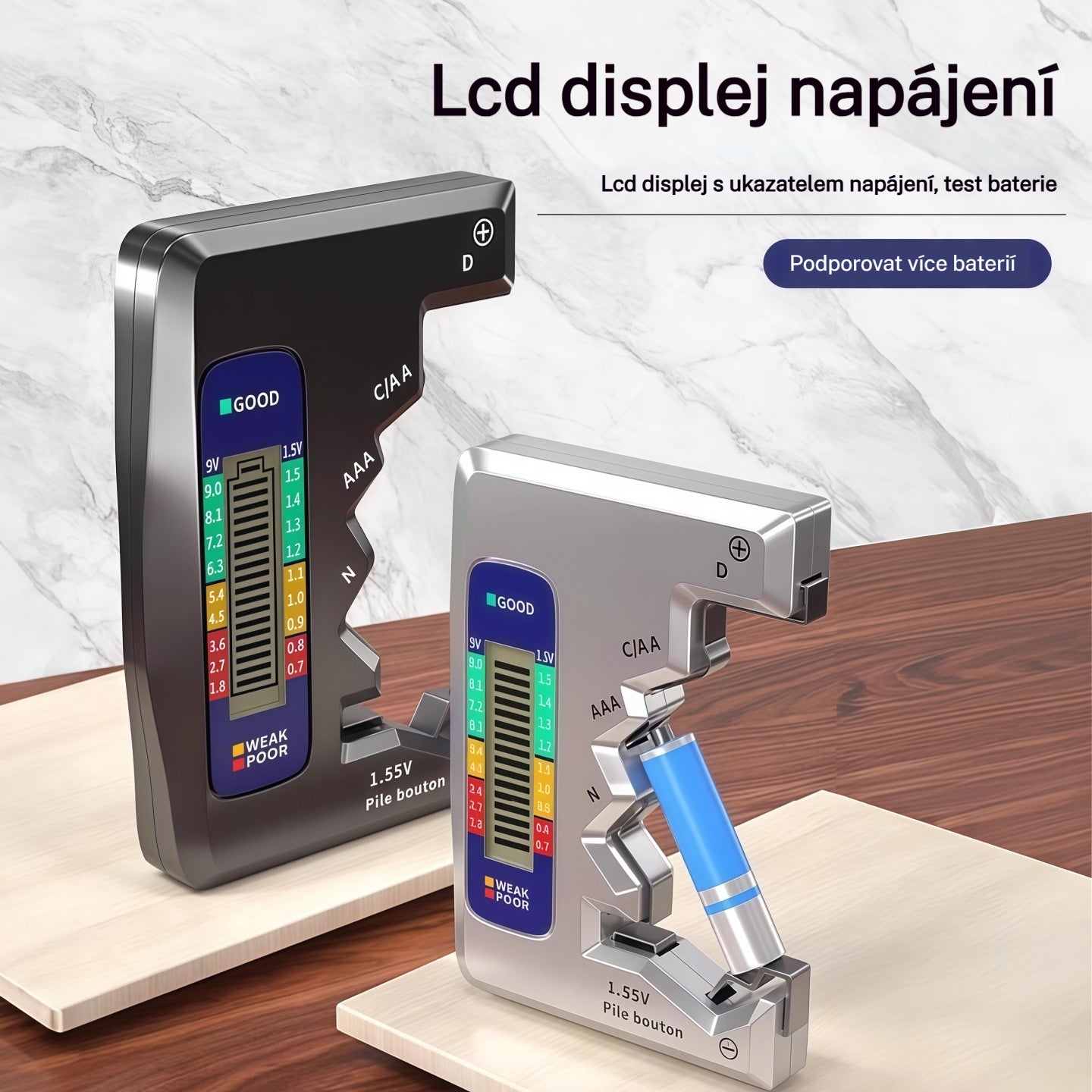 ⚡Testery baterií vám usnadní život