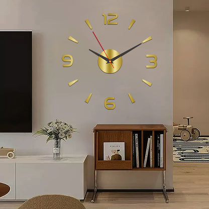 🕑✨3D podsvietené akrylové nástenné hodiny - nie je potrebné vŕtanie (vyžaduje sa vlastná montáž)