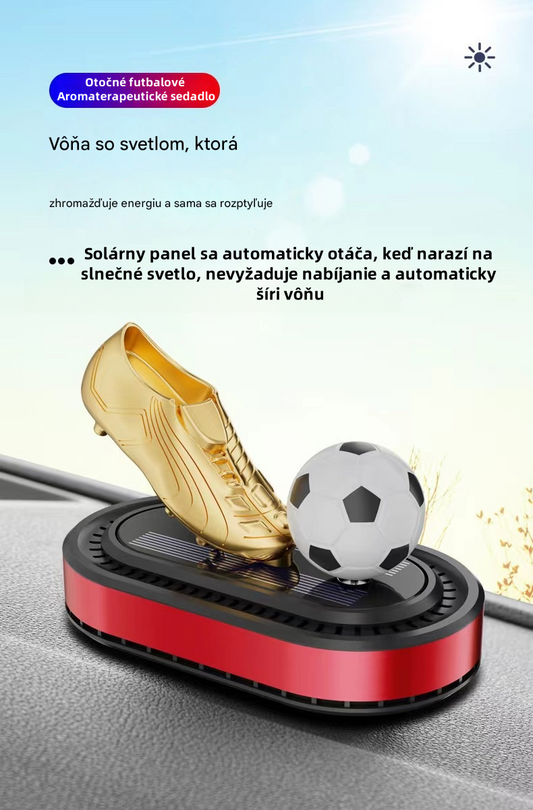 🔥🔥🚗【Kúp 1 a 1 zadarmo】Nový aromaterapeutický prístroj Solárny rotačný futbalový aromaterapeutický prístroj