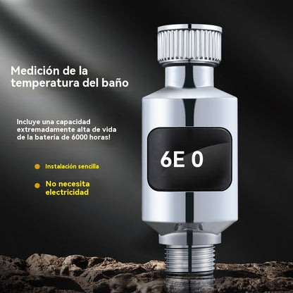 🔥¡Compra 1 y llévate 1 gratis! 🔥🚿Termómetro de ducha impermeable con pantalla LED (Celsius)🌡️