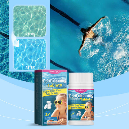 🔥Compre 1 y obtenga 1 gratis（2 botella）🏊‍Pastillas efervescentes para la limpieza de piscinas