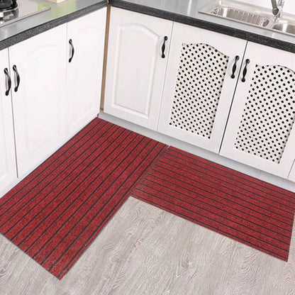 💥(40*60см+40*120см) Кухненска постелка с неплъзгащи се ивици, която абсорбира вода и масло