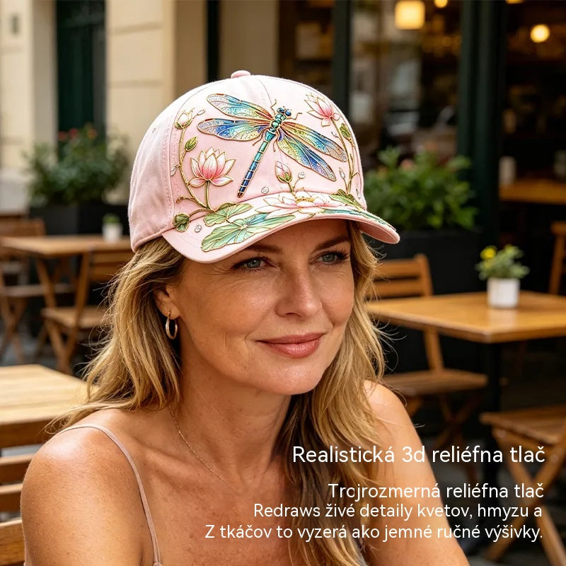 🧢Módna prémiová šiltovka s 3D výšivkou, ochranou pred slnkom a tienením