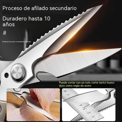 Descuento por tiempo limitado🔥Nueva mejora🍖 Tijeras de cocina multifuncionales de alto rendimiento ✂️👨‍🍳