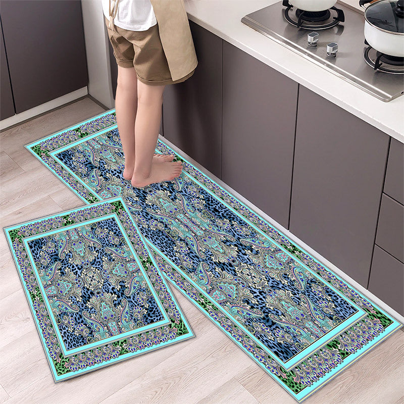 💥49% de descuento 【2 piezas】🌺Alfombra de cocina antideslizante absorbente alfombra de cocina larga【40*60cm+40*120cm】