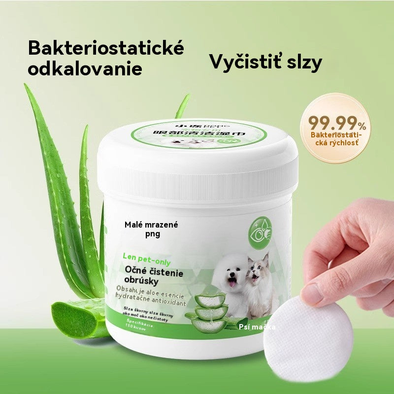 🐕🐈Čistiace obrúsky na škvrny od očí domácich zvierat 🔥Odstraňuje škvrny od sĺz🔥