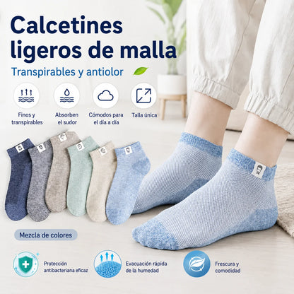 🔥⚡🧦 Calcetines transpirables antibacterianos y antiolor para hombre