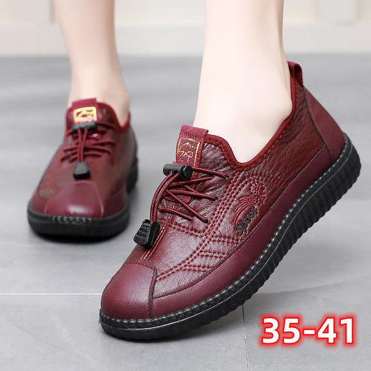 【35-41】Dámske protišmykové malé kožené topánky s mäkkou podrážkou🔥Časovo obmedzená ponuka🔥 3768158
