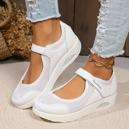 👟💨【Пускане на пазара на нов продукт на специална цена】【35-43】Нови удобни обувки с мрежеста въздушна възглавница