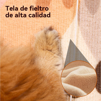 🏆【🔥Venta caliente】Rascador de pared para gatos que no requiere instalación - Rascador vertical Cube