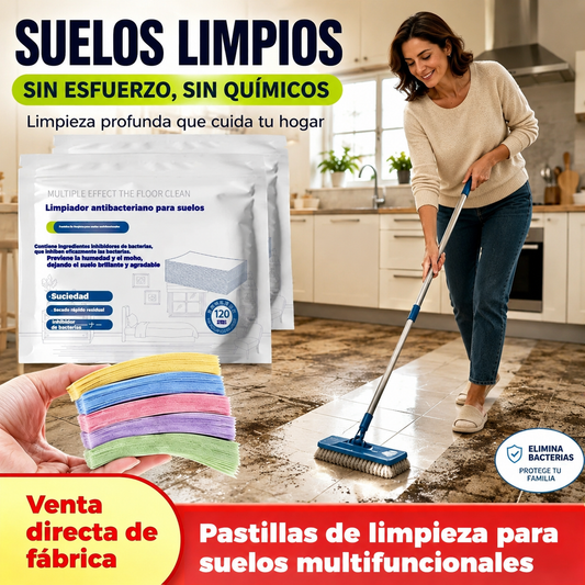 🧹 Pastillas limpiadoras multiusos concentradas – Pack de 240 unidades | Compra 1 y llévate 1 GRATIS