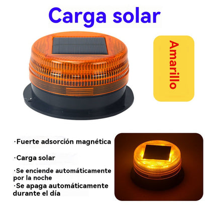 🔥Compra 1 y llévate 1 gratis🔥🚨☀️Linterna solar para coche, linterna impermeable para bloqueo de carreteras, para aparcamiento nocturno.