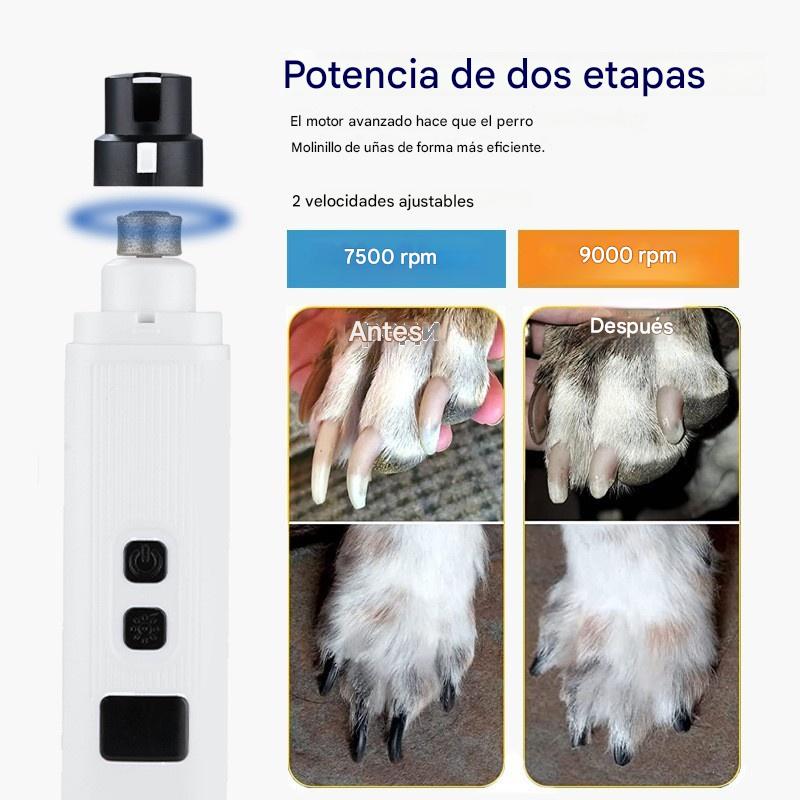 🐕‍🦺🐱🏆 ¡Más de 50.000 unidades vendidas! — ¡Casi agotadas! 🔥🎁 Cortaúñas LED para mascotas: suave con las uñas