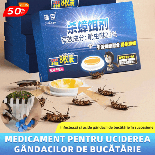 🛡️🏠【160 ks】💥Nemecký dovezený masť na ničenie švábov, návnada do domácnosti, netoxická, vhodná pre matky a bábätká