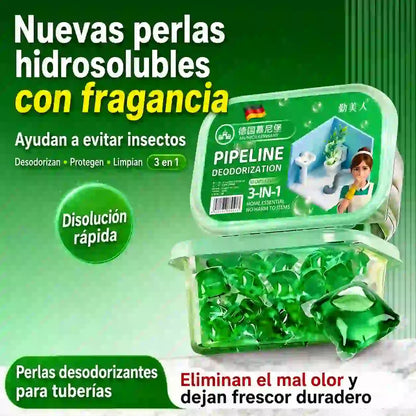 3 paquetes (150 tabletas) – 🔥🎉 ¡Se están agotando! Ya las han comprado 30.000 personas 🎉. Tabletas bioenzimáticas para eliminar los malos olores de los desagües.