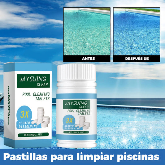 🔥Compre 1 y obtenga 1 gratis（2 botella）Pastillas efervescentes para la limpieza de piscinas