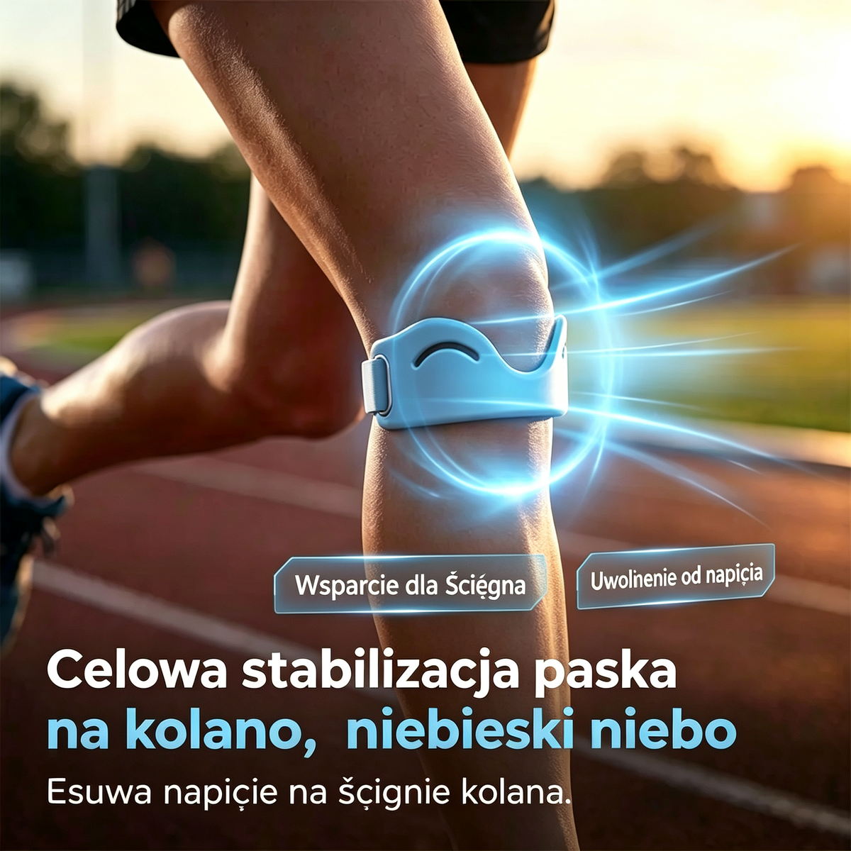【Kup jedną parę, drugą otrzymasz gratis.】4 za 99 zł🩺 Sportowa opaska na kolano 👉 Twoje kolano potrzebuje czasu. Ta opaska właśnie to mu zapewnia.