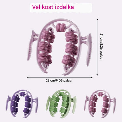 🔥 Masažni valj za stopala - Popolno sproščanje mišic 💆‍♀️✨