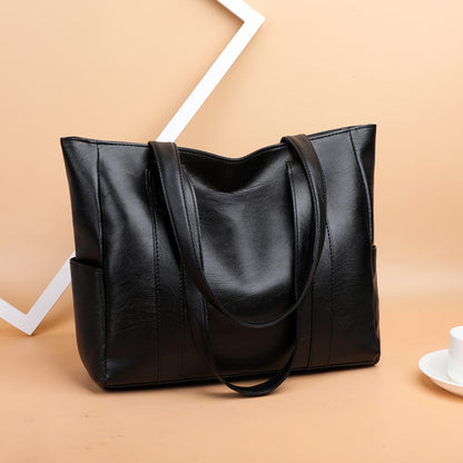 👜 Nová dámska kabelka cez rameno z mäkkej kože – Veľká kapacita, univerzálny štýl, elegantná tote taška pre každodenné použitie!
