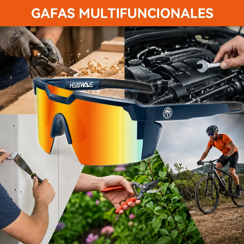🚴‍♂️ Gafas de Ciclismo Profesionales UV400 | Máxima Protección y Visión Clara
