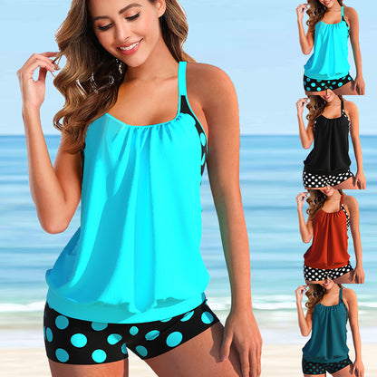 🩱-39% OFF【S-5XL】Bañador de dos piezas para mujer con tirantes, que puede modificar la figura