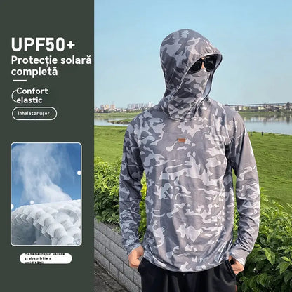 🔥【M-5XL】Priedušné oblečenie na ochranu pred slnkom pre mužov, vhodné na outdoorové športy a rybolov.